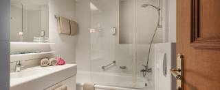 Badezimmer Studio MONDI Hotel Bellevue Gastein