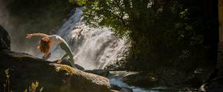 Yoga am Wasserfall Bad Gastein