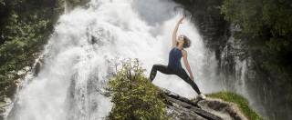 Yoga Wasserfall Bad Gastein